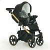 Детская коляска 2 в 1 Verdi Verso Gold G01 Black