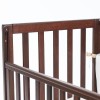 Детская кроватка Верес Соня ЛД13 с маятником и ящиком орех