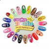 Детский лак для ногтей Malinos Creative Nails 2 шт морская волна и сочный голубой