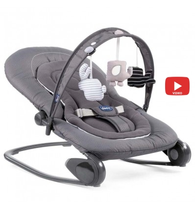 Шезлонг Chicco Hoopla Moon Grey