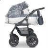 Детская коляска 2 в 1 Verdi Laser Black 03 черная