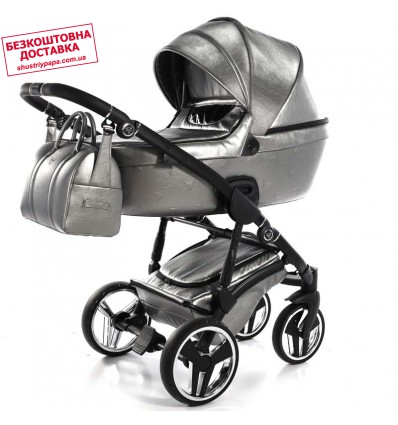 Детская коляска 2 в 1 Junama Thermo 03 Smoke Silver