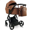 Дитяча коляска 2 в 1 ibebe i-stop IS22 Gloss коричнева