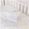 Детская сменная постель Twins Eco Line E-022 Bunnies мятная