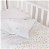 Детская сменная постель Twins Eco Line E-022 Bunnies мятная