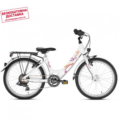 Велосипед двухколесный Puky SKYRIDE 20-6 ALU белый 4449
