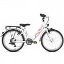 Велосипед двухколесный Puky SKYRIDE 20-6 ALU белый 4449