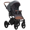 Дитяча коляска 2 в 1 Bebetto Luca Pro 03 графітова