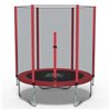 Батут FitToSky 140 см с сеткой красный