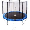 Батут Atleto 252 см с сеткой и лестницей