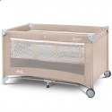 Манеж кровать Caretero Basic Plus beige