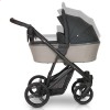 Детская коляска 3 в 1 Verdi Dynamic VD-09L черная с синим экокожа