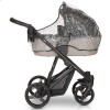 Детская коляска 3 в 1 Verdi Dynamic VD-09L черная с синим экокожа