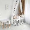 Овальная кроватка 7 в 1 Royal Sleep Звезды