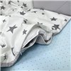 Постельный комплект Маленькая Соня Happy night Звезда серая 6 эл.