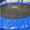 Батут FitToSky Black 152 см с сеткой желтый