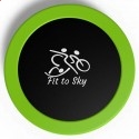 Батут кімнатний FitToSky 102 см зелений