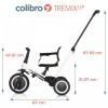 Велосипед трехколесный Colibro Tremix Up 5 в 1 magnetic