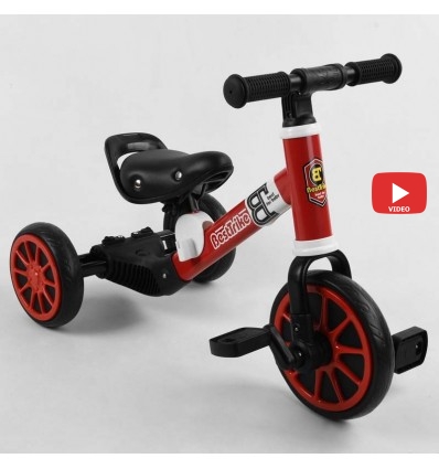 Велосипед-беговел трехколесный Best Trike 36617 красный