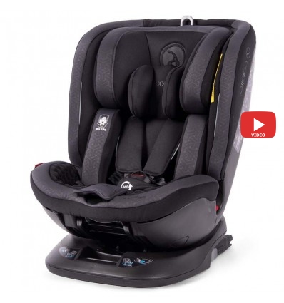 Автокресло детское Coletto Logos IsoFix черное, 0-36 кг