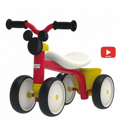 Біговел-каталка Smoby 721404 Mickey Rookie Ride-On red