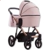 Дитяча коляска 2 в 1 Bebetto Pascal Premium Stella 04 рожева