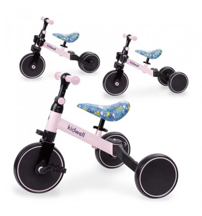 Велосипед трехколесный Kidwell Pico 3 в 1 Flower